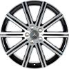 Mercedes 10 Spoke [447-19] Gloss Back with High Sheen Wheel Img 1