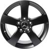 Mercedes 5 Spoke [463-18] Matt Black Wheel Img 1