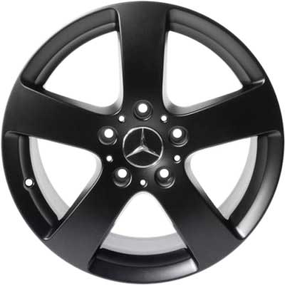 Mercedes 5 Spoke [463-18] Matt Black Alloy Wheel Product Image #1