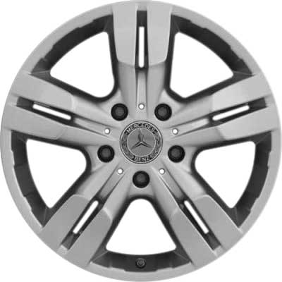 Mercedes 5 Twin Spoke [463-18] Himalaya Grey Alloy Wheel Product Image #1