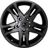 Mercedes 5 Twin Spoke [463-18] Gloss Black Wheel Img 1