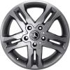 Mercedes 5 Twin Spoke [463-18] Himalaya Grey Wheel Img 1