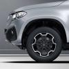 Mercedes 5 Twin Spoke [470-18] Black with High Sheen Wheel Img 2