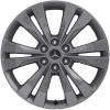 Mercedes 6 Twin Spoke [470-18] Himalaya Grey Wheel Img 1