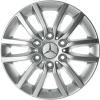 Mercedes 6 Twin Spoke [907-16] Vanadium Silver Wheel Img 1