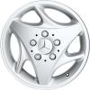 Mercedes 6 Hole [638-15] Standard Silver Wheel Img 1