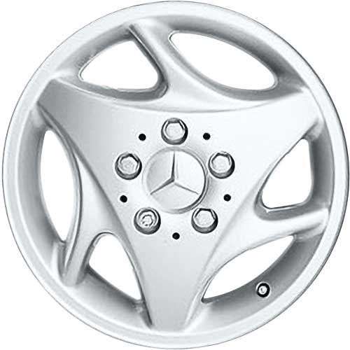 Mercedes 6 Hole [638-15] Standard Silver Alloy Wheel Product Image #1