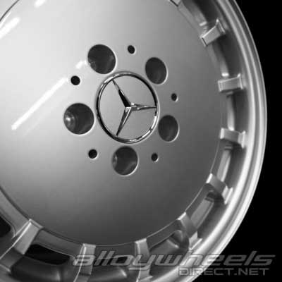 Mercedes 15 Hole [201-15] Standard Silver Alloy Wheel Product Image #3