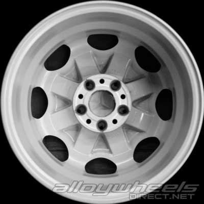 Mercedes 8 Hole [124-15] Standard Silver Alloy Wheel Product Image #2