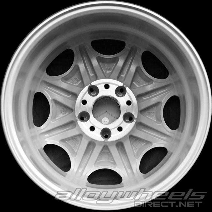Mercedes Alamak [129-16] Standard Silver Alloy Wheel Product Image #2