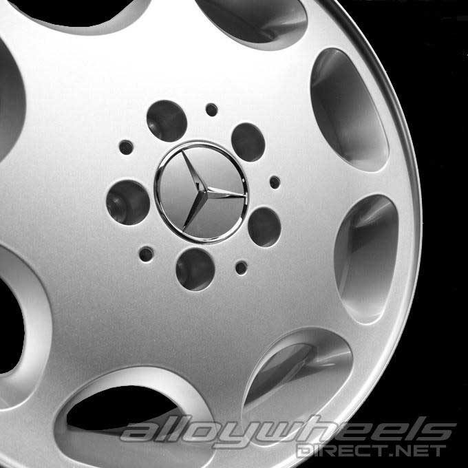 Mercedes Alamak [129-16] Standard Silver Alloy Wheel Product Image #3