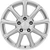 Mercedes 9 Spoke [169-16] Titanium Silver Wheel Img 1
