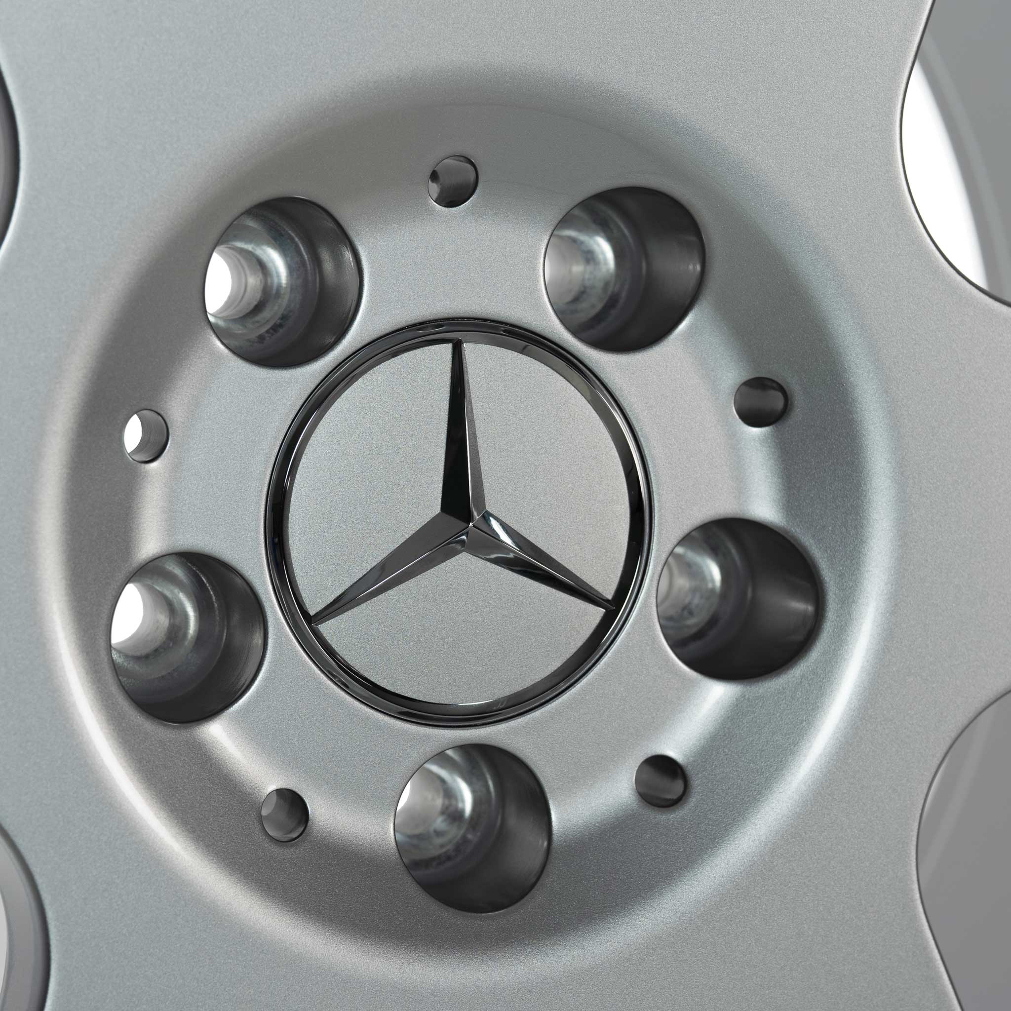Mercedes Ceginus EVO II [129-17] Standard Silver Alloy Wheel Product Image #4