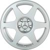 Mercedes Ceginus EVO II [129-17] Standard Silver Wheel Img 1