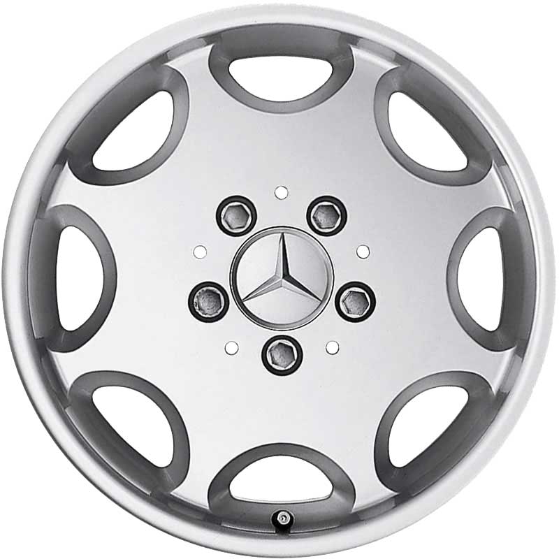 Mercedes Deneb [202-15] Standard Silver Alloy Wheel Product Image #1