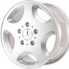 Mercedes Atik [463-16] Titanium Silver Wheel Img 2