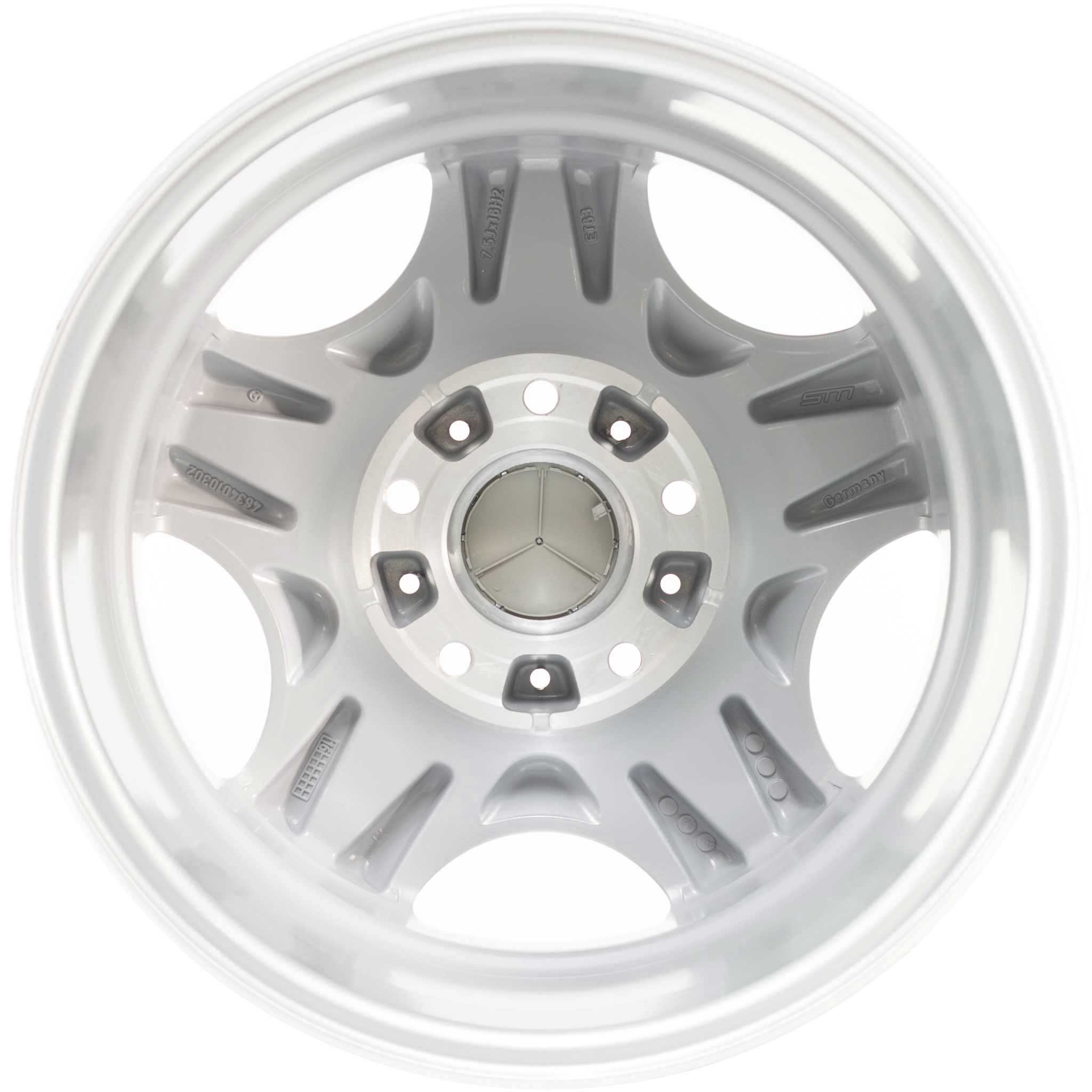 Mercedes Atik [463-16] Titanium Silver Alloy Wheel Product Image #3