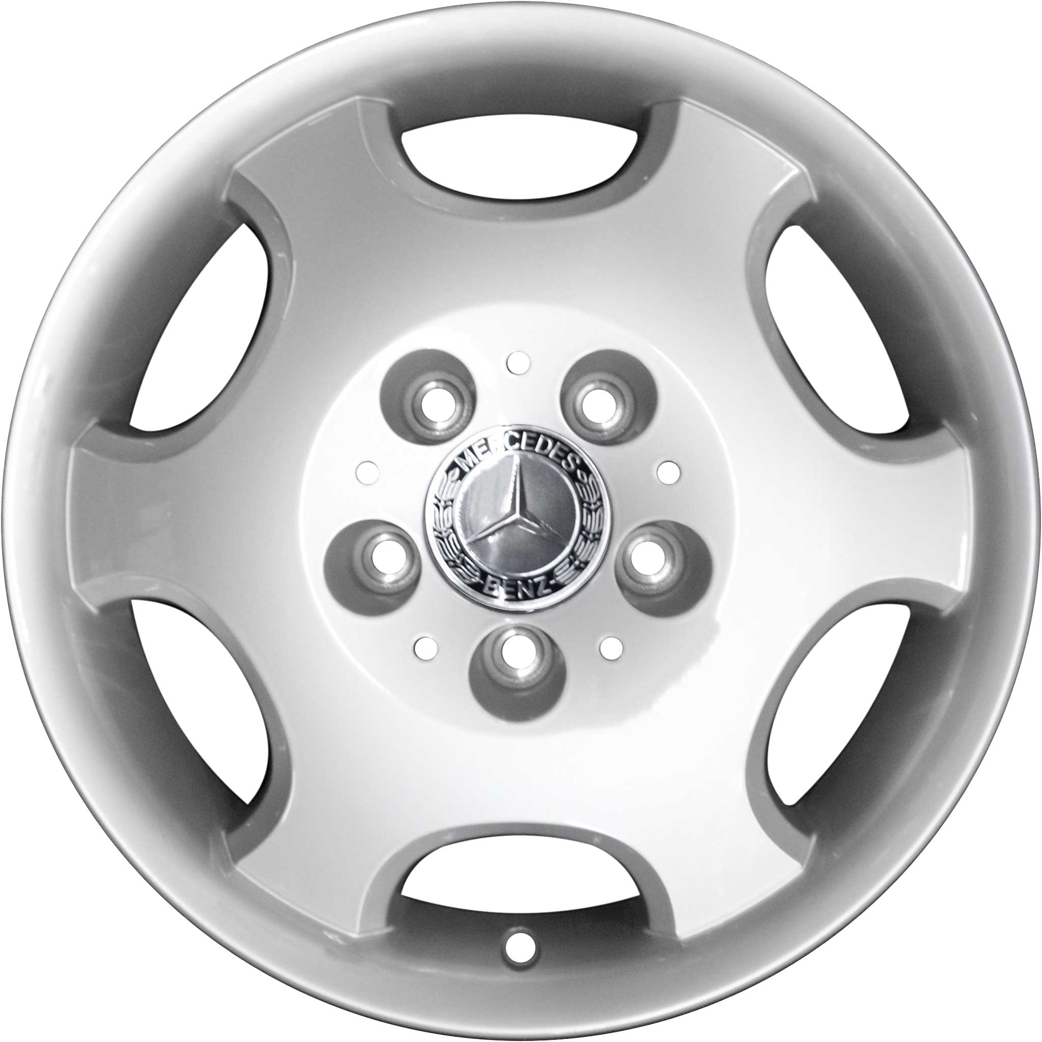 Mercedes Alrami [124-15] Standard Silver Alloy Wheel Product Image #1