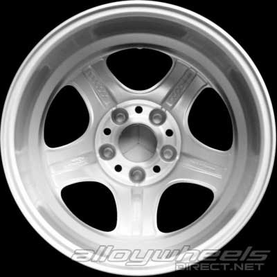 Mercedes Zosca [202-15] Standard Silver Alloy Wheel Product Image #2