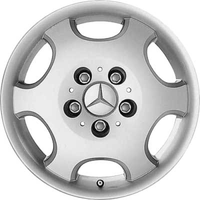 Mercedes Alrami [202-15] Standard Silver Alloy Wheel Product Image #1