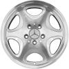 Mercedes Gildun [140-16] Standard Silver with High Sheen Wheel Img 1