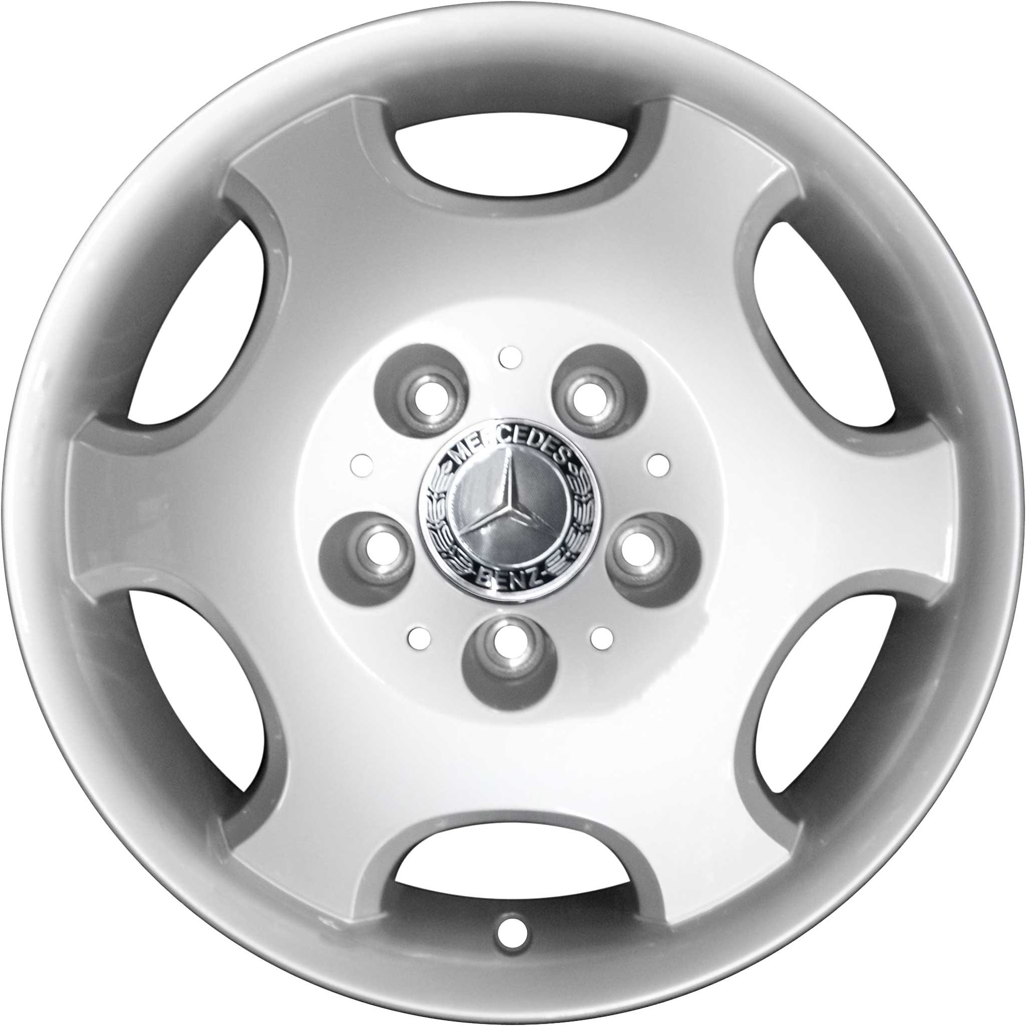 Mercedes Alrami [124-15] Standard Silver Alloy Wheel Product Image #1