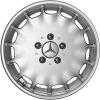 Mercedes 15 Hole [140-v2] Standard Silver Wheel Img 1