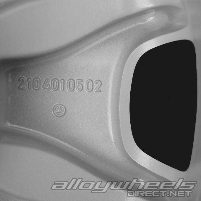 Mercedes 10 Hole [210-15] Standard Silver Alloy Wheel Product Image #4