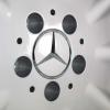 Mercedes 10 Hole [210-16] Standard Silver Wheel Img 4