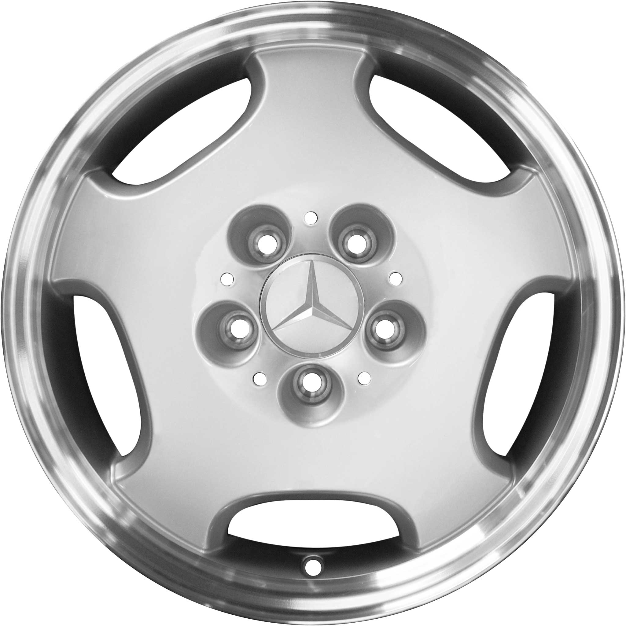 Mercedes Merak [210-16] Standard Silver Alloy Wheel Product Image #1