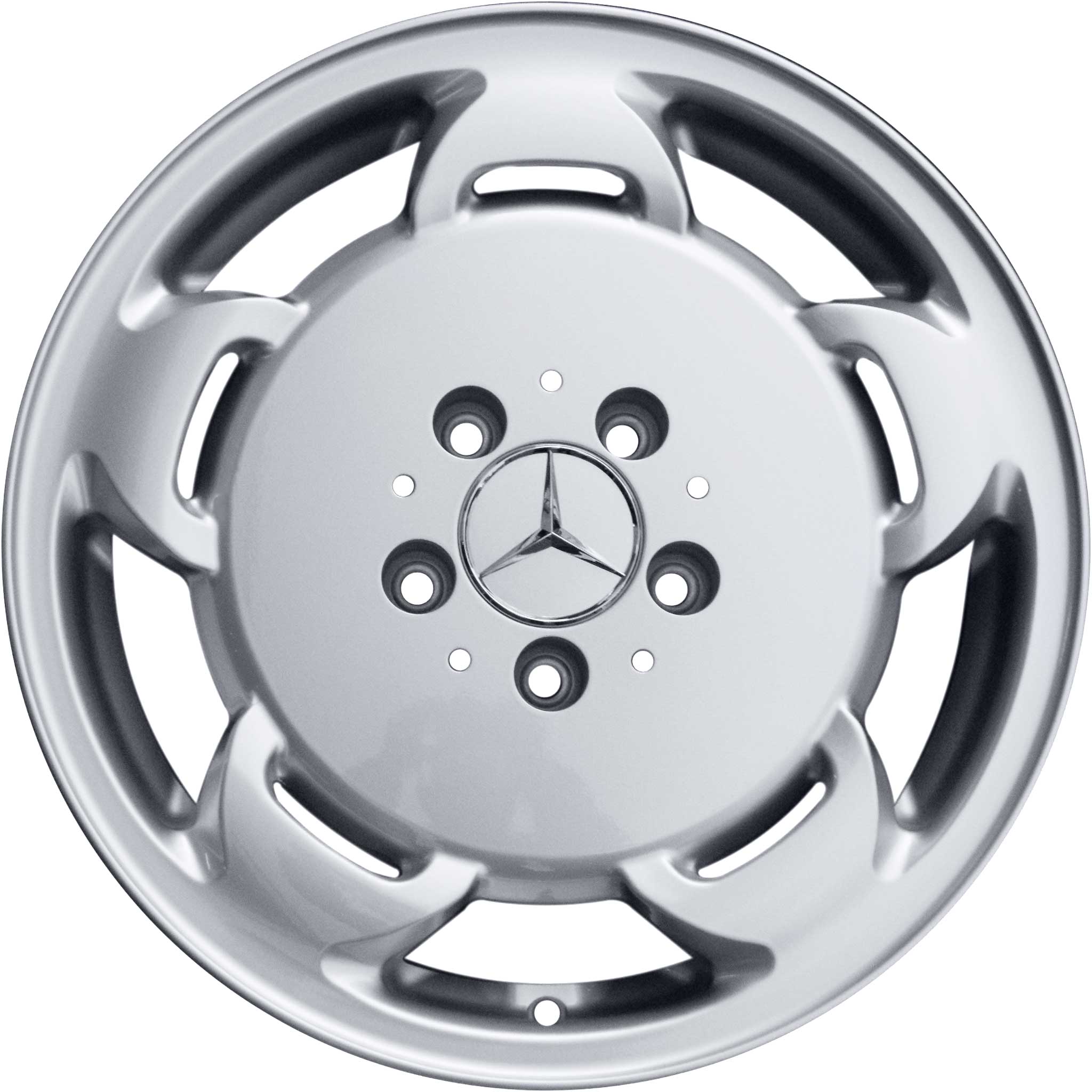 Mercedes 112 [210-16] Standard Silver Alloy Wheel Product Image #1