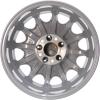Mercedes Monkar [129-16] Standard Silver with High Sheen Rim Edge Wheel Img 3