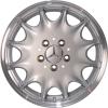 Mercedes Monkar [129-16] Standard Silver with High Sheen Rim Edge Wheel Img 1