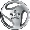 Mercedes 3 Hole [202-15] Standard Silver Wheel Img 1
