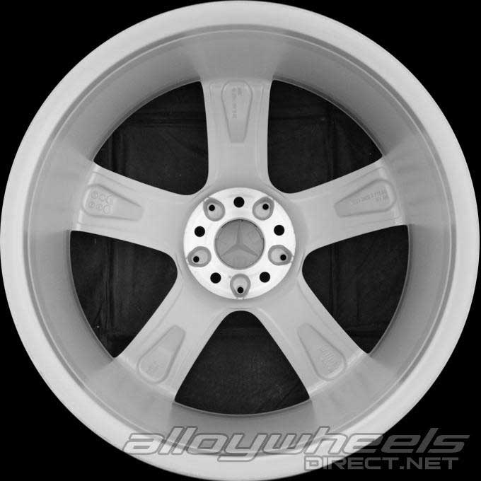 Mercedes 5 Spoke [164-20] Titanium Silver Alloy Wheel Product Image #2