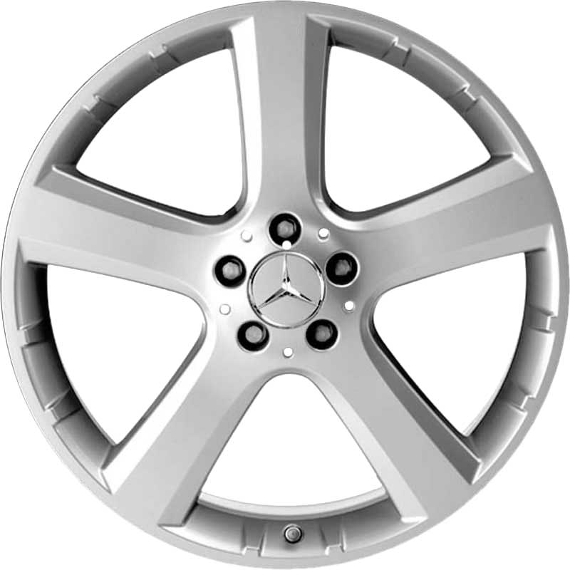 Mercedes 5 Spoke [164-20] Titanium Silver Alloy Wheel Product Image #1