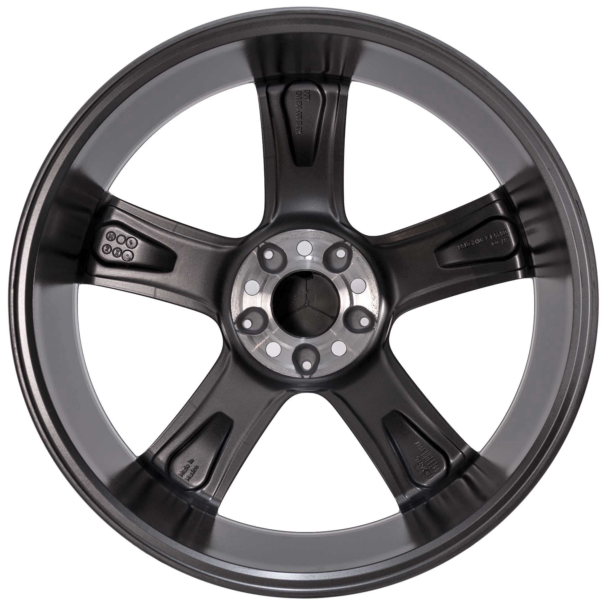 Mercedes 5 Spoke [164-20] Tremolite Metallic Alloy Wheel Product Image #3