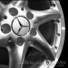 Mercedes Elarneb [209-17] Titanium Silver Wheel Img 3