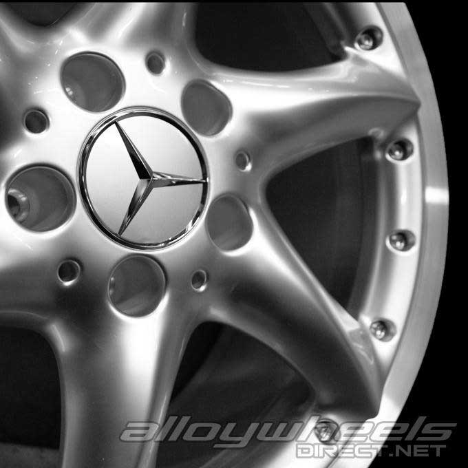 Mercedes Elarneb [209-17] Titanium Silver Alloy Wheel Product Image #3