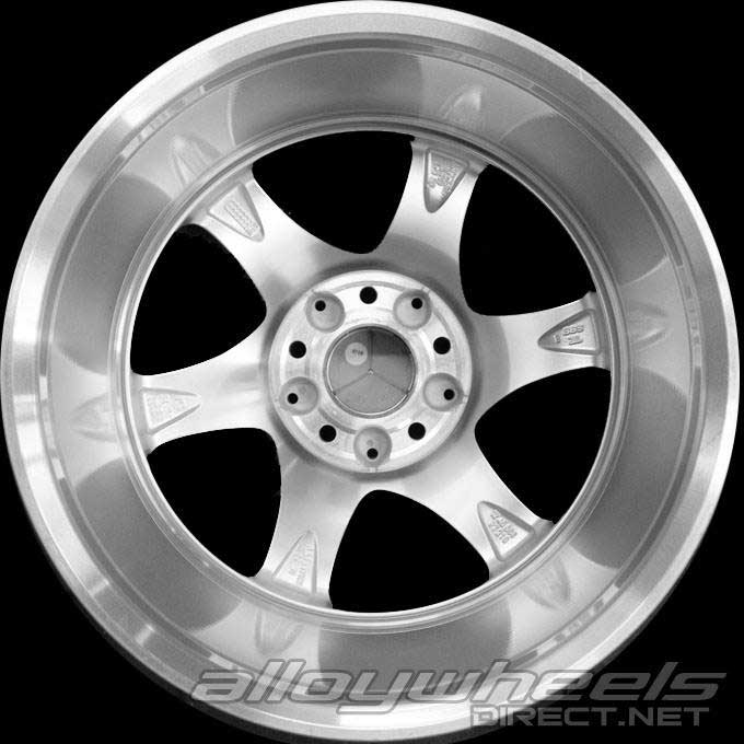 Mercedes Elarneb [209-17] Titanium Silver Alloy Wheel Product Image #2