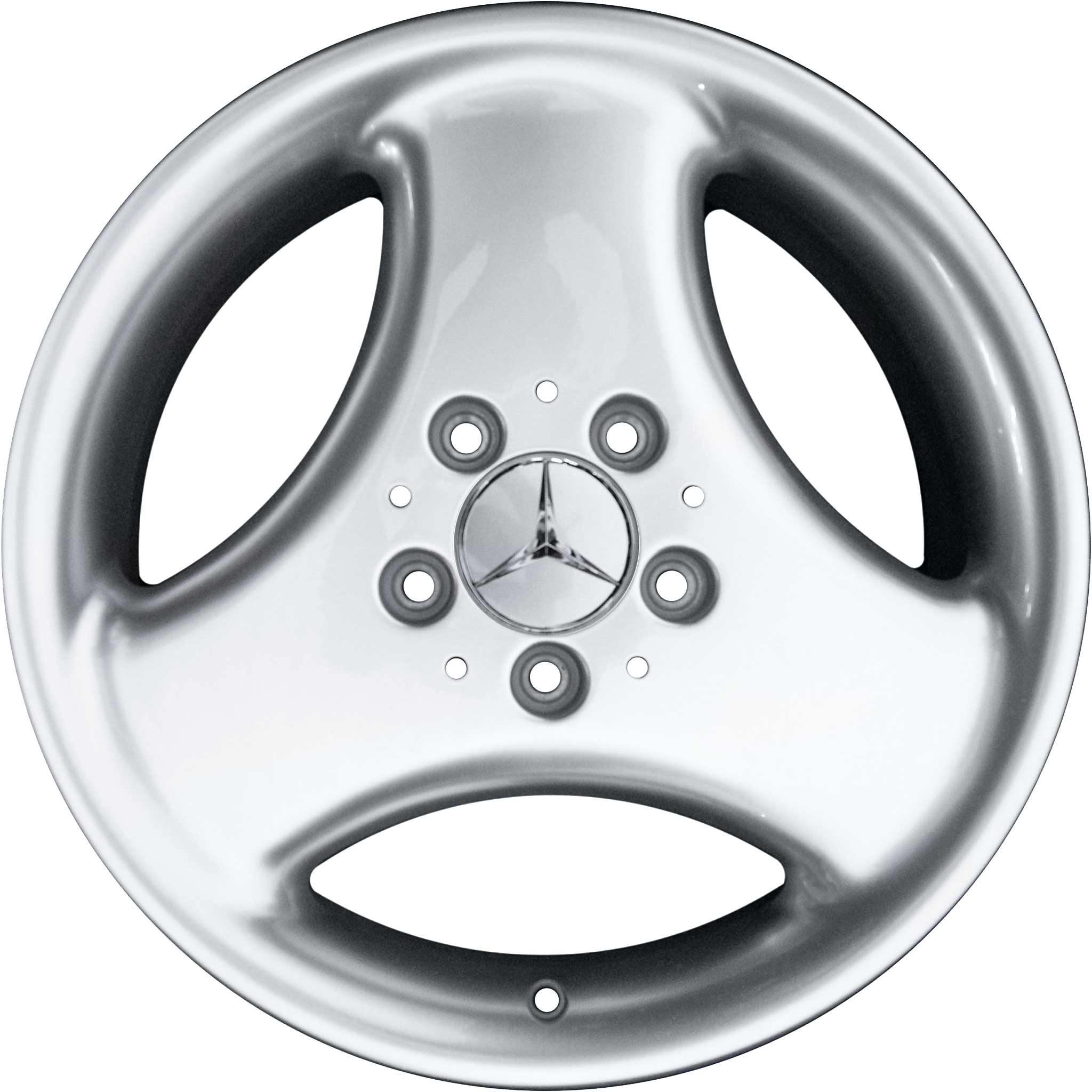 Mercedes Merope [170-16] Standard Silver Alloy Wheel Product Image #1