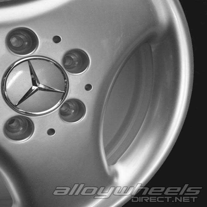 Mercedes Merope [170-16] Standard Silver Alloy Wheel Product Image #3