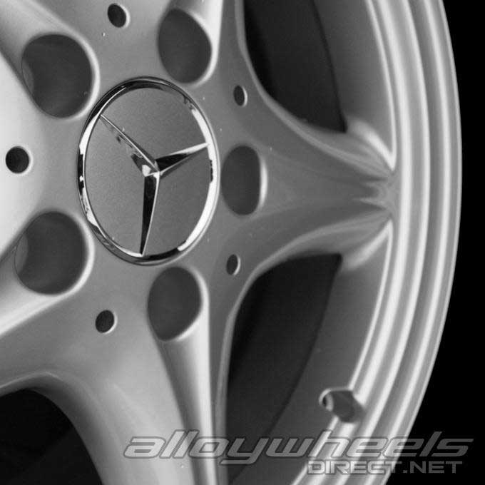 Mercedes Nushaba [202-16] Standard Silver Alloy Wheel Product Image #3