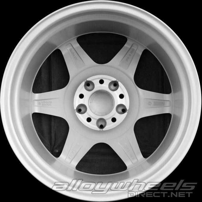 Mercedes Ceginus EVO II [170-17] Standard Silver with High Sheen Rim Edge Alloy Wheel Product Image #2