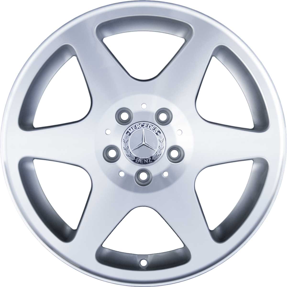 Mercedes Ceginus EVO II [170-17] Standard Silver with High Sheen Rim Edge Alloy Wheel Product Image #1