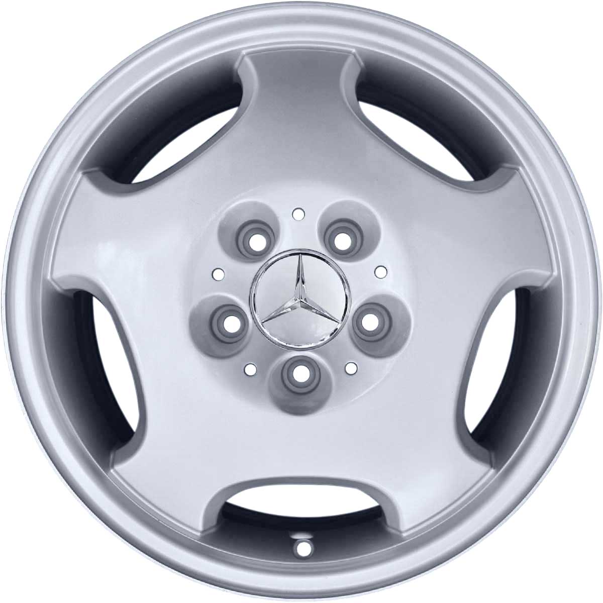 Mercedes Merak [208-16] Standard Silver Alloy Wheel Product Image #1