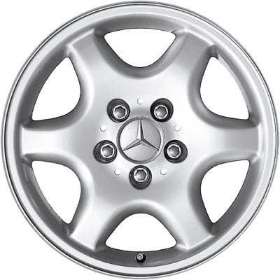 Mercedes Corvus [208-16] Standard Silver Alloy Wheel Product Image #1