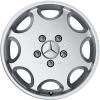 Mercedes Deneb [202-15] Standard Silver with High Sheen Rim Edge Wheel Img 1