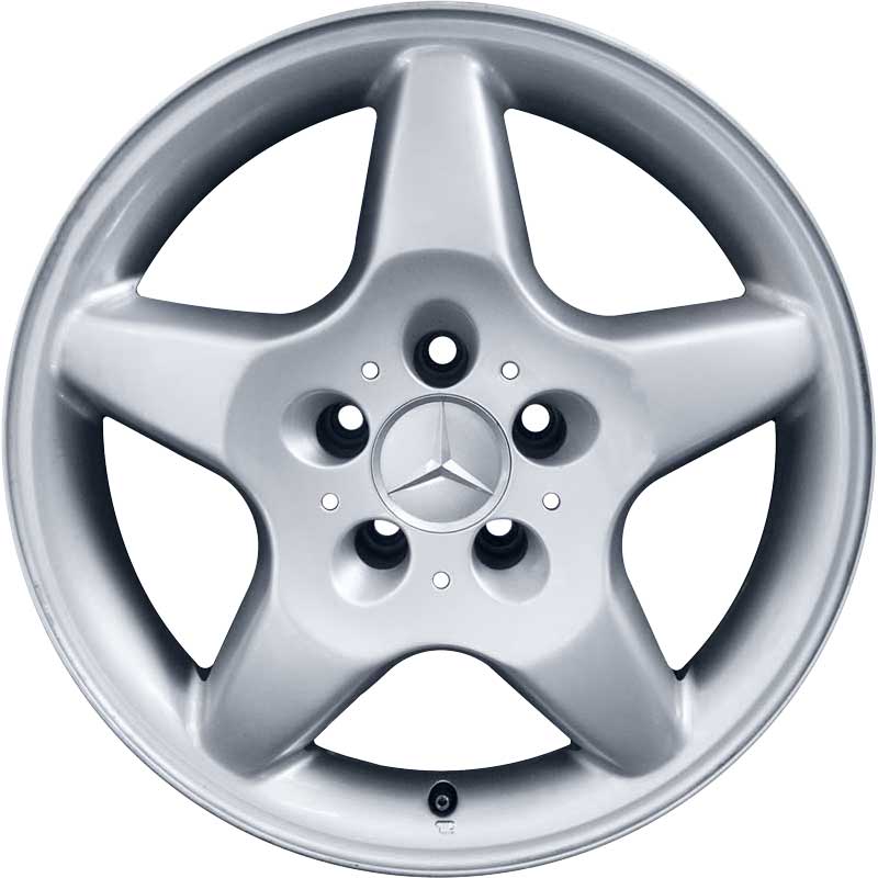 Mercedes Tegmen [163-16] Standard Silver Alloy Wheel Product Image #1