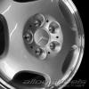 Mercedes Merak [168-15] Standard Silver with High Sheen Rim Edge Wheel Img 3